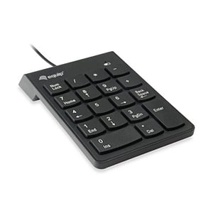 Equip teclado numerico USB negro  Teclado