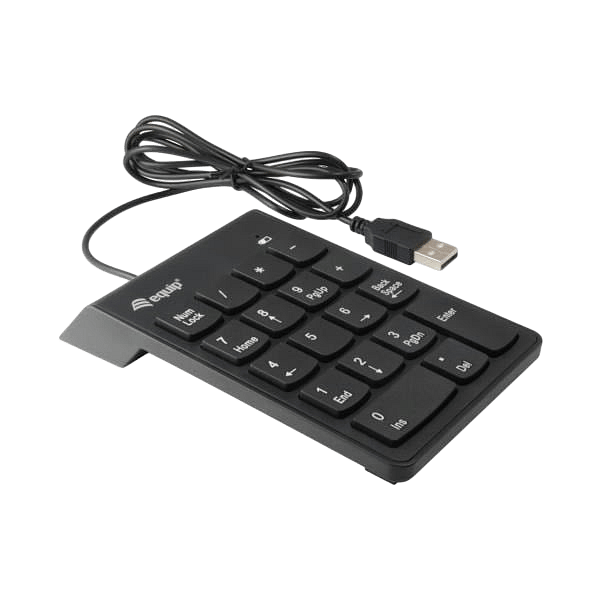 Equip teclado numerico USB negro  Teclado