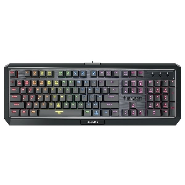 Gamdias Hermes P3 switch red RGB  Teclado