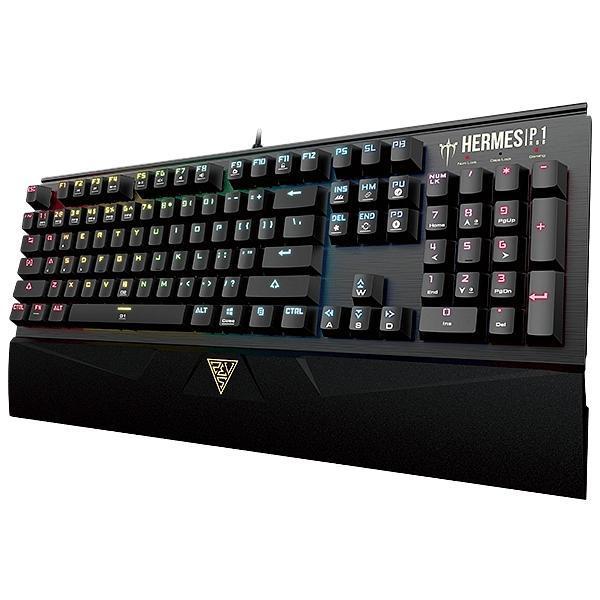 Gamdias Hermes P1 switch mecánico blue RGB  Teclado