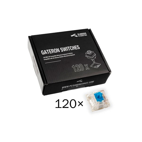 Glorious PC Gaming Race Pack 120 Switches Gateron Blue