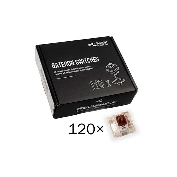 Glorious PC Gaming Race Pack 120 Switches Gateron Brown