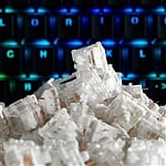 Glorious PC Gaming Race Pack 120 Switches Gateron Clear