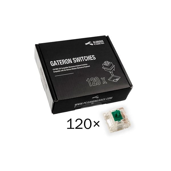 Glorious PC Gaming Race Pack 120 Switches Gateron Green