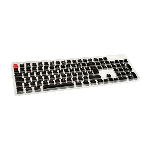 Glorious PC Gaming Race Keycaps ABS 105 Negro Layout UK
