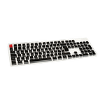 Glorious PC Gaming Race Keycaps ABS 105 Negro Layout UK