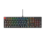 Glorious PC Gaming Race Keycaps ABS 105 Negro Layout DE