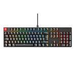 Glorious PC Gaming Race Keycaps ABS 105 Negro Layout PT