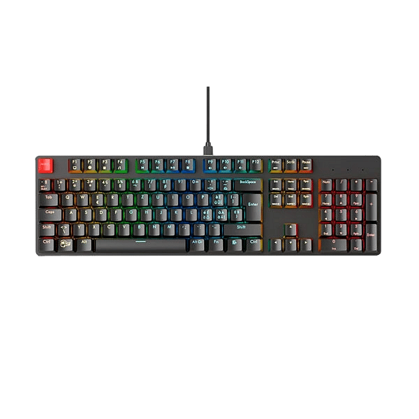 Glorious PC Gaming Race Keycaps ABS 105 Negro Layout CH