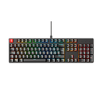 Glorious PC Gaming Race Keycaps ABS 105 Negro Layout CH