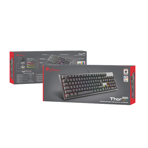 Genesis THOR 300 RGB RED Switch  Teclado