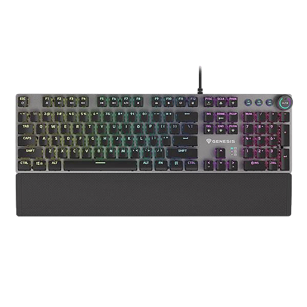 Genesis THOR 401 RGB Brown Switch  Teclado