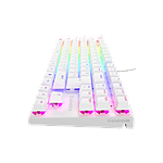 Genesis Thor 303 TKL Blanco RGB Brown Switch  Teclado