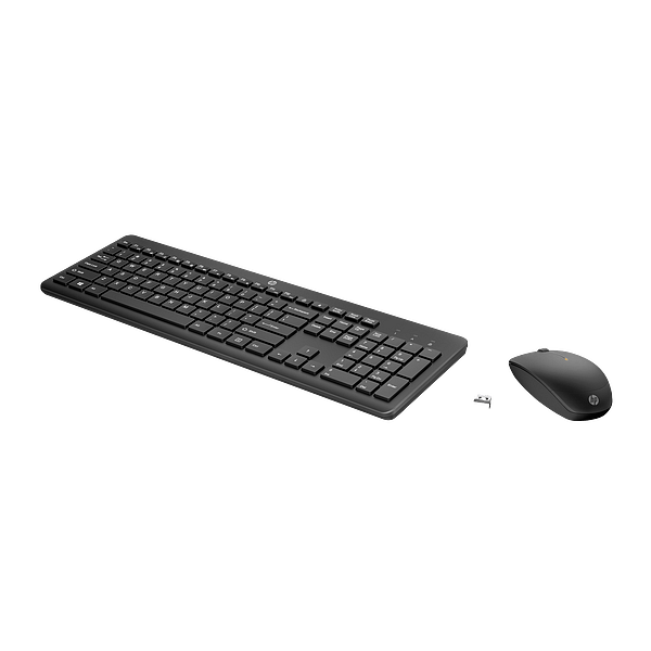 HP 230  Teclado y Ratón Inalámbrico Silencioso Negro