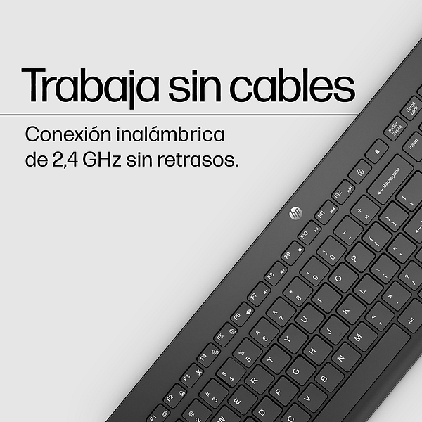 HP 230  Teclado Inalámbrico Silencioso Full Size