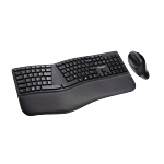 Kensington Pro Fit Ergo Ergonómico Teclado y Ratón  Distribución de Teclas en Español Ratón Ergo  Modo Dual 24 GHz y Bluetooh Compatible con Chrome y macOS