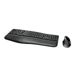 Kensington Pro Fit Ergo Ergonómico Teclado y Ratón  Distribución de Teclas en Español Ratón Ergo  Modo Dual 24 GHz y Bluetooh Compatible con Chrome y macOS