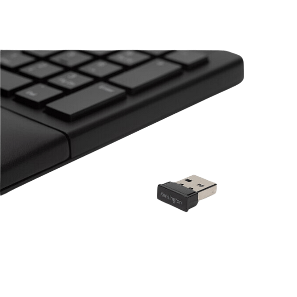 Kensington Pro Fit Ergo Ergonómico Teclado y Ratón  Distribución de Teclas en Español Ratón Ergo  Modo Dual 24 GHz y Bluetooh Compatible con Chrome y macOS