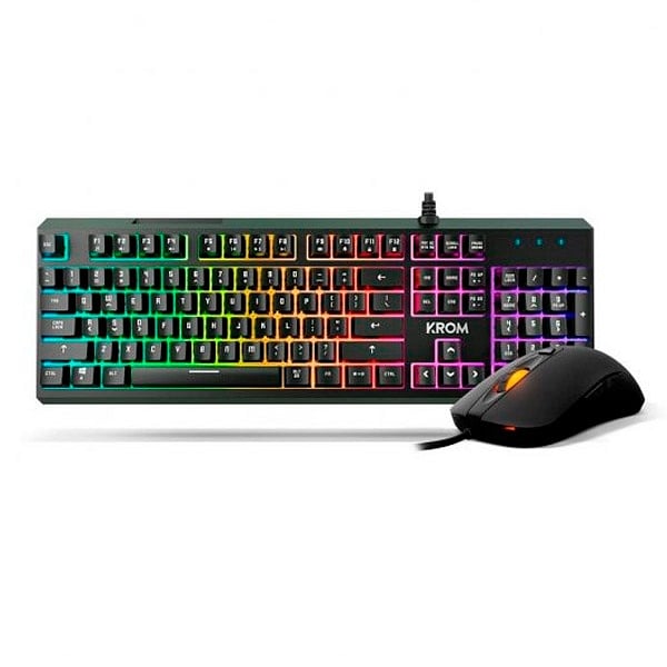 Krom Kaleido RGB  Kit Teclado y Ratón