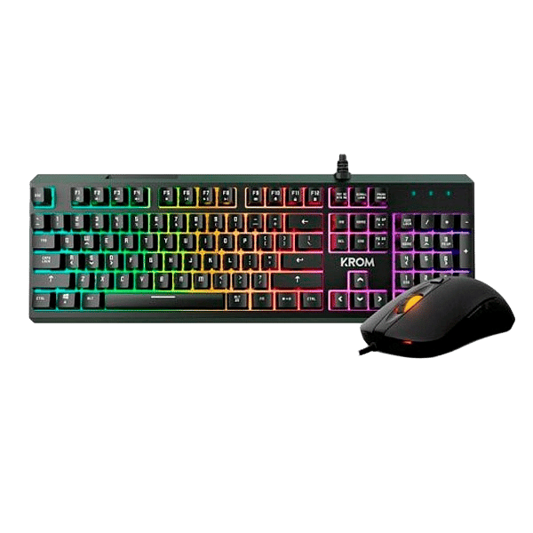 Krom Kaleido RGB  Kit Teclado y Ratón