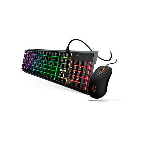 Krom Kaleido RGB  Kit Teclado y Ratón