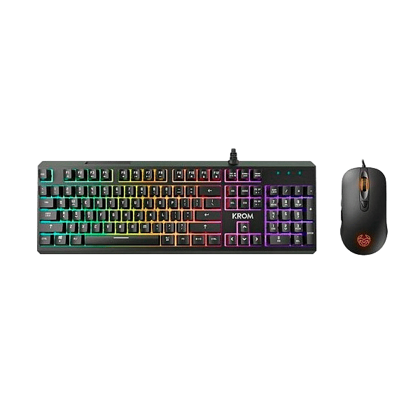 Krom Kaleido RGB  Kit Teclado y Ratón