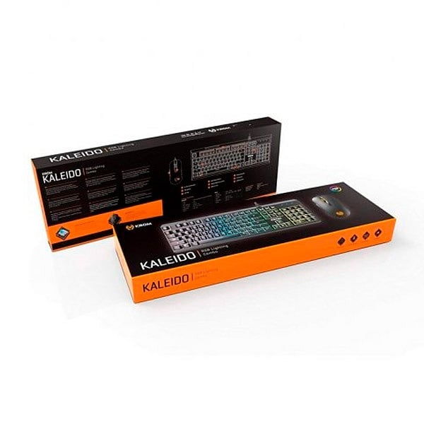 Krom Kaleido RGB  Kit Teclado y Ratón