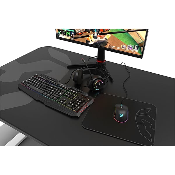 Krom Kritic combo gaming Teclado  Auriculares  Ratón  Alfombrilla  Pack Periféricos