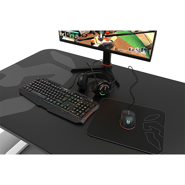 Krom Kritic combo gaming Teclado  Auriculares  Ratón  Alfombrilla  Pack Periféricos
