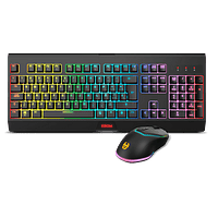 Krom Kabala Wireless RGB Gaming | Teclado y Ratón inalámbrico Switches membrana Anti-Ghosting