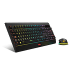 Krom Kabala Wireless RGB Gaming  Teclado y Ratón inalámbrico Switches membrana AntiGhosting