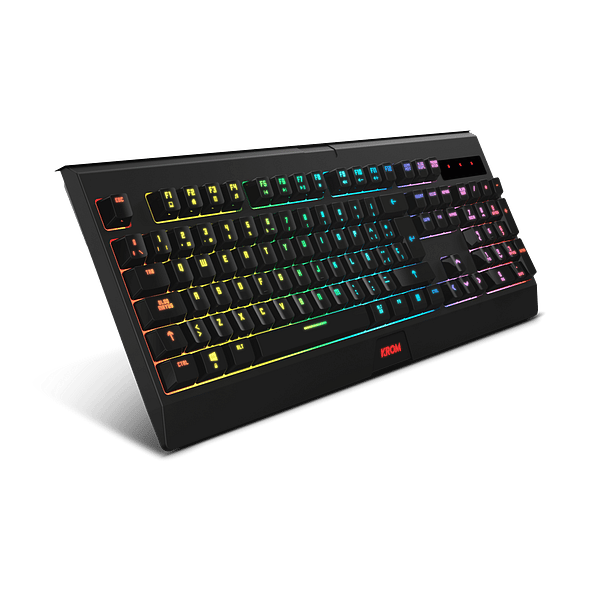 Krom Kabala Wireless RGB Gaming  Teclado y Ratón inalámbrico Switches membrana AntiGhosting
