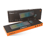 Krom Kabala Wireless RGB Gaming  Teclado y Ratón inalámbrico Switches membrana AntiGhosting