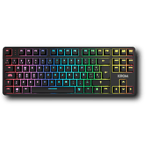 Kernel PRO RGB Gaming Wireless  Teclado mecánico Inalámbrico TKL Switches Outemu Red Hotswap Conectividad Trimodo