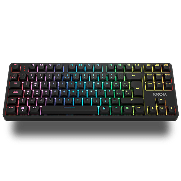 Kernel PRO RGB Gaming Wireless  Teclado mecánico Inalámbrico TKL Switches Outemu Red Hotswap Conectividad Trimodo