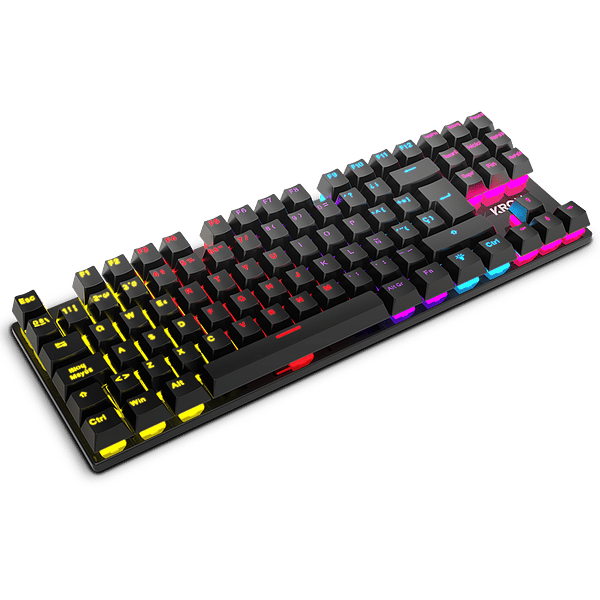 Krom Kasic RGB Gaming  Teclado mecánico TKL Switches Red AntiGhosting