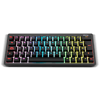 Krom Kreator | Teclado mecánico Gaming 60% RGB PBT Lubricated Switches Anti-Ghosting Hot-swap