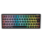 Krom Kreator  Teclado mecánico Gaming 60 RGB PBT Lubricated Switches AntiGhosting Hotswap