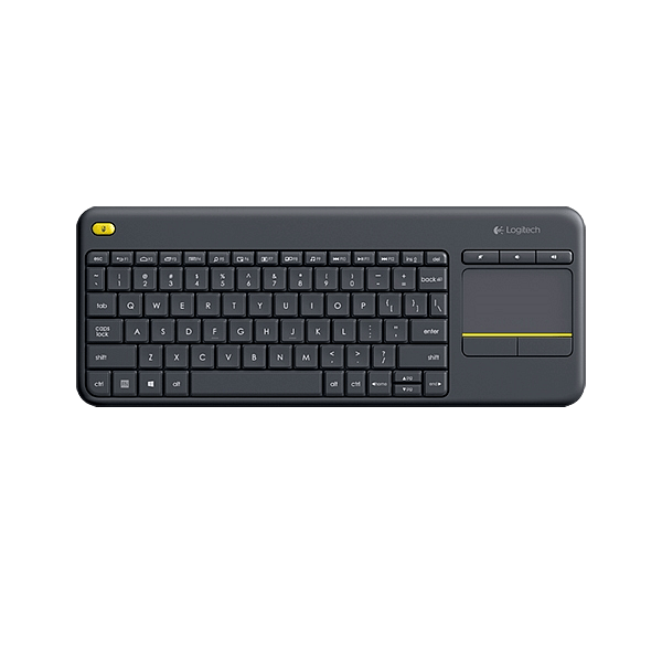 Logitech K400 Plus negro Wireless  Teclado
