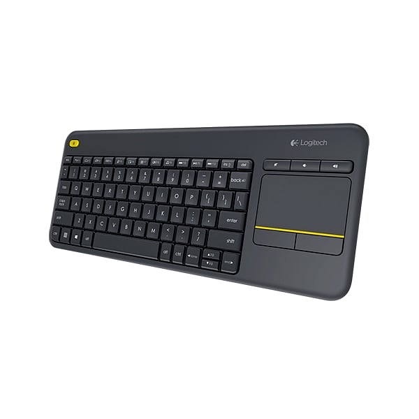 Logitech K400 Plus negro Wireless  Teclado