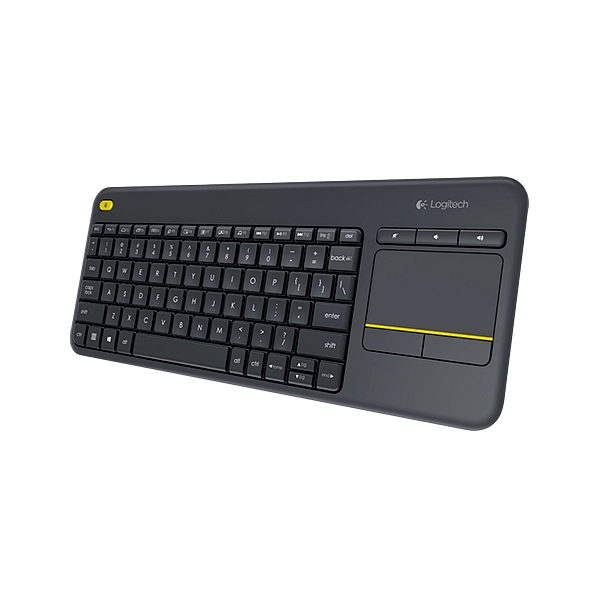 Logitech K400 Plus negro Wireless  Teclado