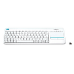 Logitech K400 Plus blanco Wireless  Teclado
