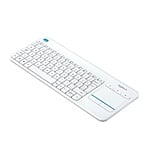 Logitech K400 Plus blanco Wireless  Teclado