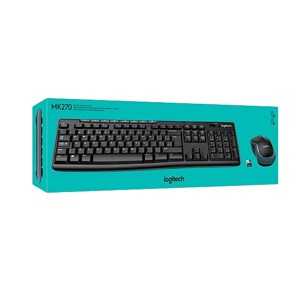 Logitech MK270 Inglés Wireless  Kit teclado y ratón