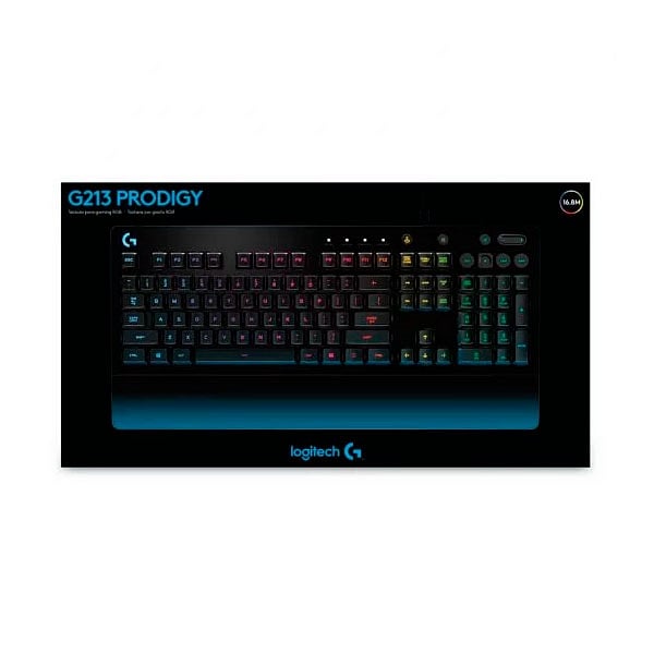 Logitech G213 Prodigy con iluminación RGB gaming  Teclado