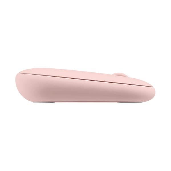 Logitech MK470 Combinación Teclado  Ratón Inalámbricos Rosa compacto y silencioso  Teclado y ratón