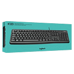 Logitech K120 Italiano IT  Teclado Logitech K120 Italiano IT  Teclado