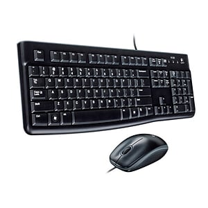 Logitech Desktop MK120 Inglés UK  Kit teclado y ratón