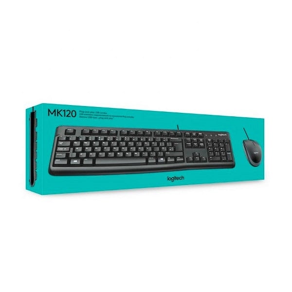 Logitech Desktop MK120 Portugués PT  Kit teclado y ratón