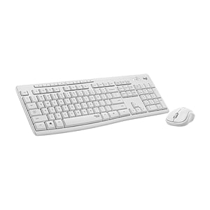 Logitech Silent Touch MK295 Blanco  Kit de teclado y ratón